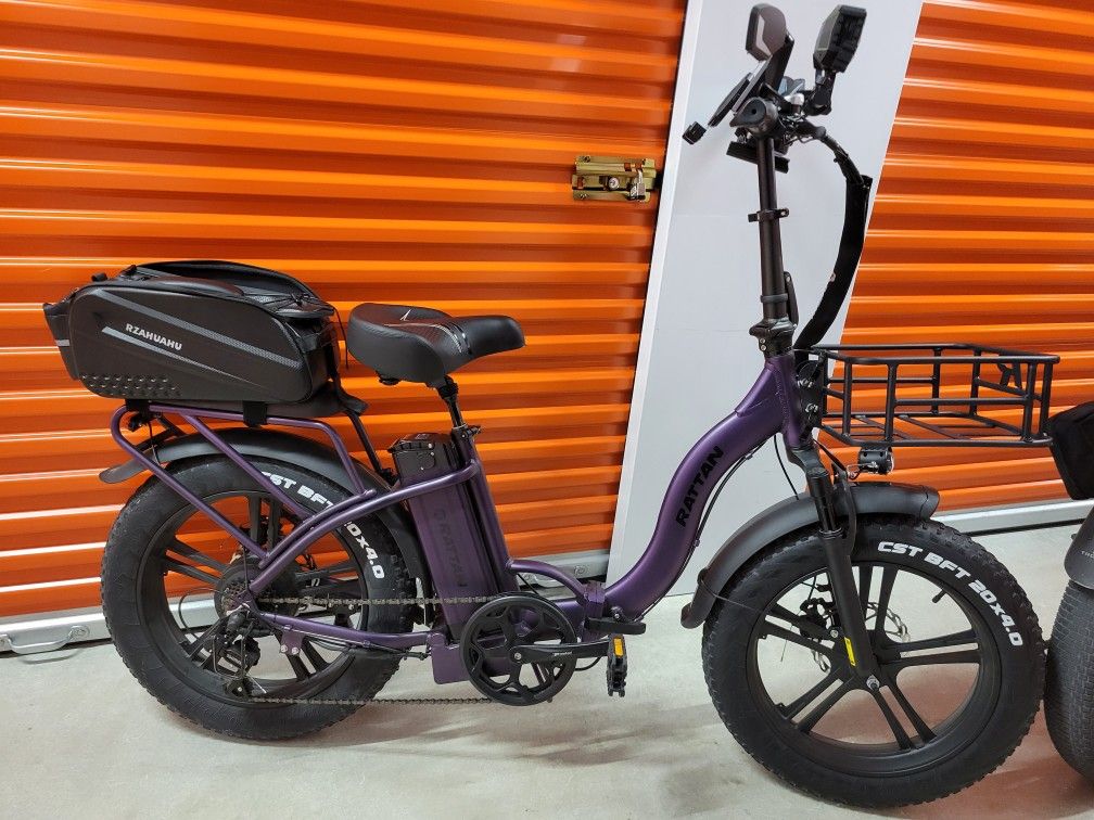 Folding Fat Tire Electric Bike