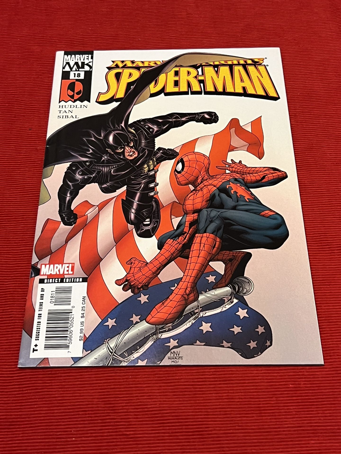 “Marvel” Spider-Man Comic Book !