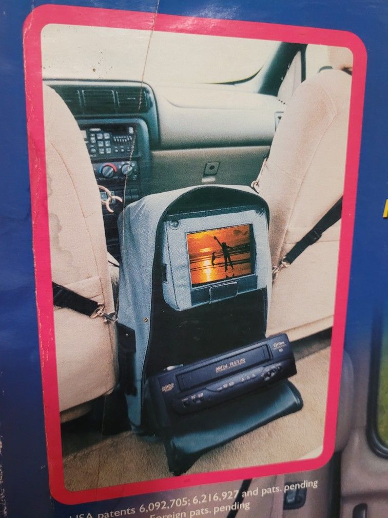 FunTV Portable Car TV And VCR