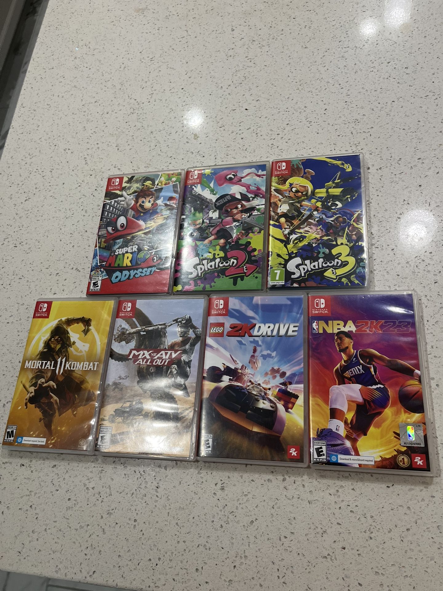 7 Nintendo Switch Games For Sale All For $165