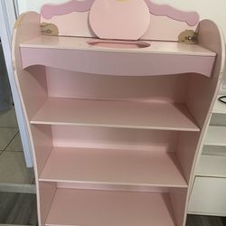 Pink Dresser Shelf 