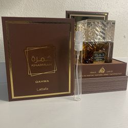 Lattafa Khamrah Qahwa Decant 10ml
