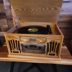 Combo Radio Record CD Cassette Tape 