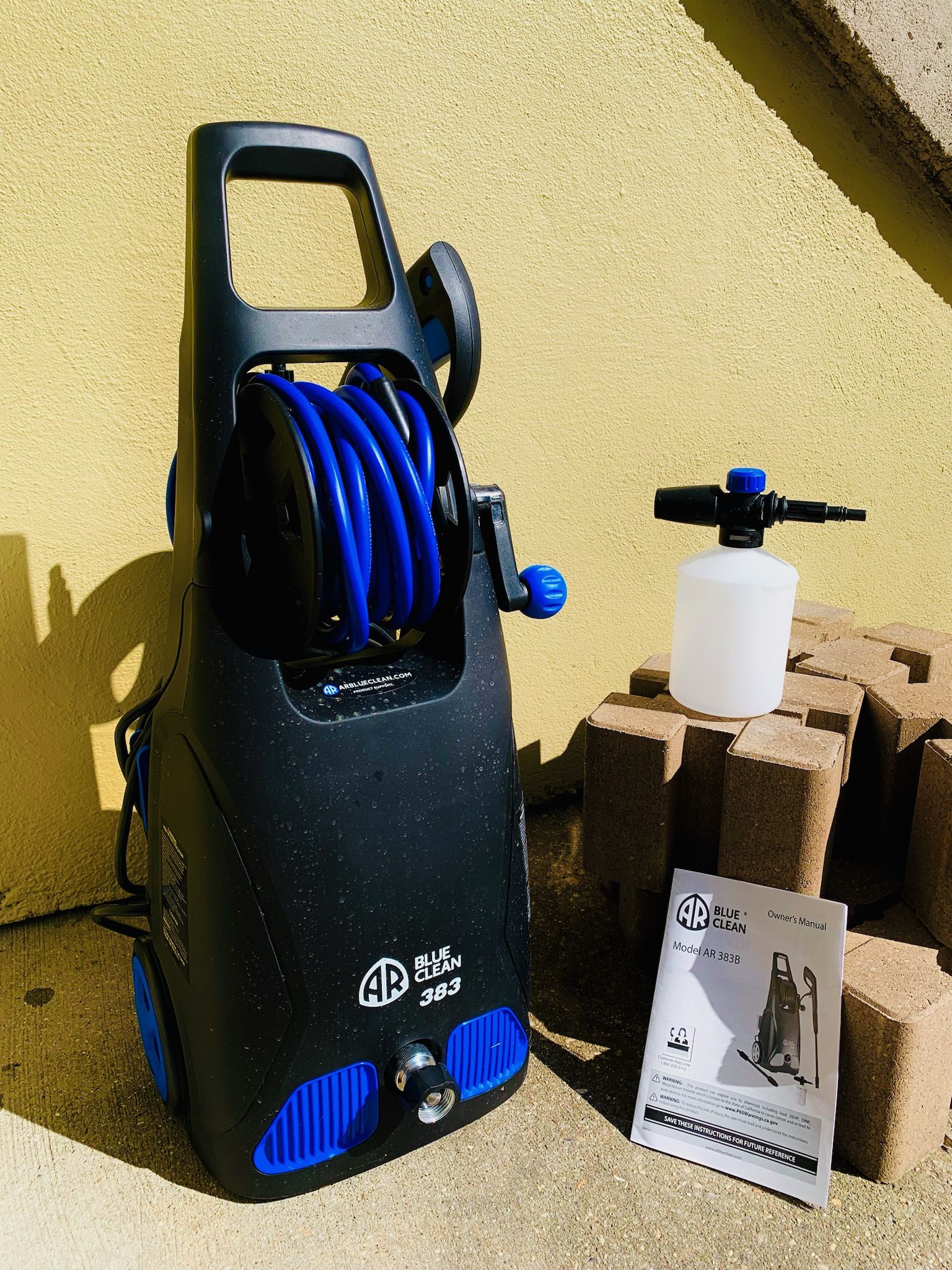 AR Blue Clean AR383B Electric Pressure Washer