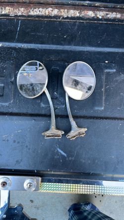 Small side mirrors
