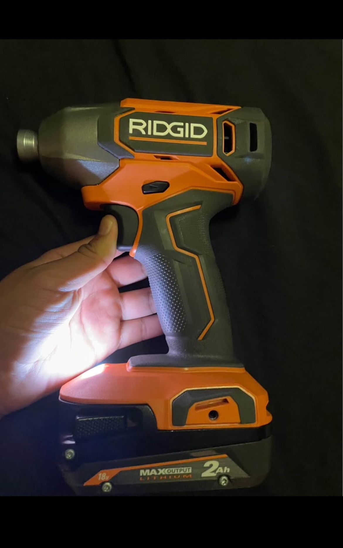 New RIDGID Impact + Battery 2.0ah