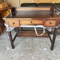 Small Writing Desk Wood Like 