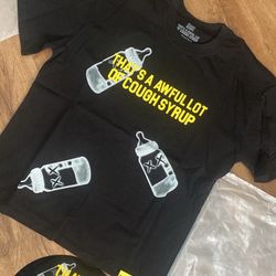 Cough Syrup Tee Size Large 