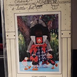 Sharin A Little Bit Vintage Doll Pattern Henny Harper 