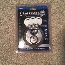 Security Lock with 3 Keys