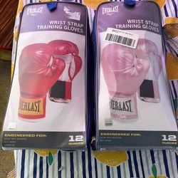 Brand New Everlast Boxing Gloves 12 Ounce Red Or Pink $25 Each