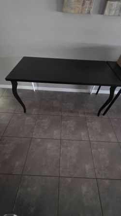 Black  Ikea Linnmon office table /desk