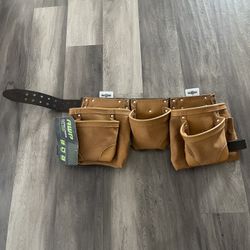 AWP classic leather tool apron