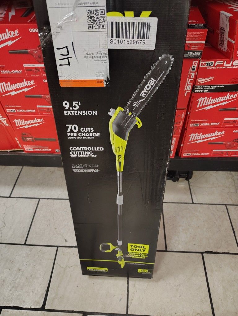 Ryobi 40v Pole Saw Tool Only
