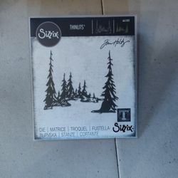 Tim Holtz Sizzix Alterations Thinlets Dies - Tall Pines