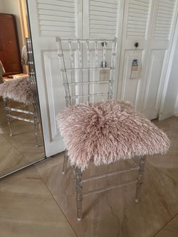 Clear acrylic  chair