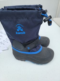 Boys Size 12 Kamik Snow Boots