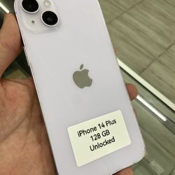 iPhone 14 Plus Unlocked. Cash Or $10 Down W Approval 
