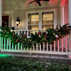Luxe Christmas garland - 9 feet