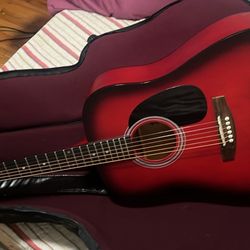 Red Lauren Guitar