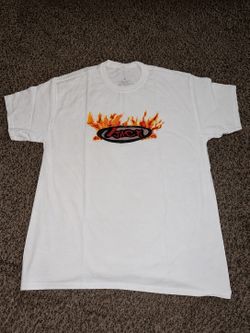 Travis Scott Cactus Jack Flame T-Shirt