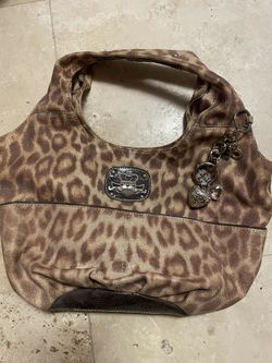 Y2K Kathy Van Zeeland Leopard Purse $40