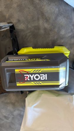40v lithium battery Ryobi