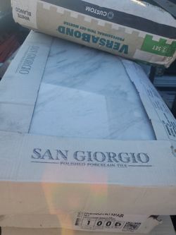 2 boxes of tile