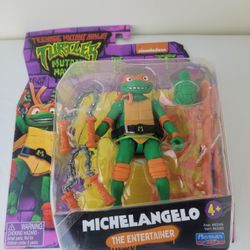 Teenage Mutant Ninja Turtles: Mutant Mayhem 4” Michelangelo Basic Action Figure