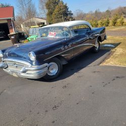 1955 buick special. 2 door hardtop no post car