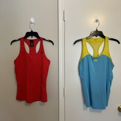 Adidas Workout Tank Top Pair Size Medium