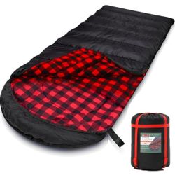 PALLYGO 0 Degree Sleeping Bag, XXL, Black