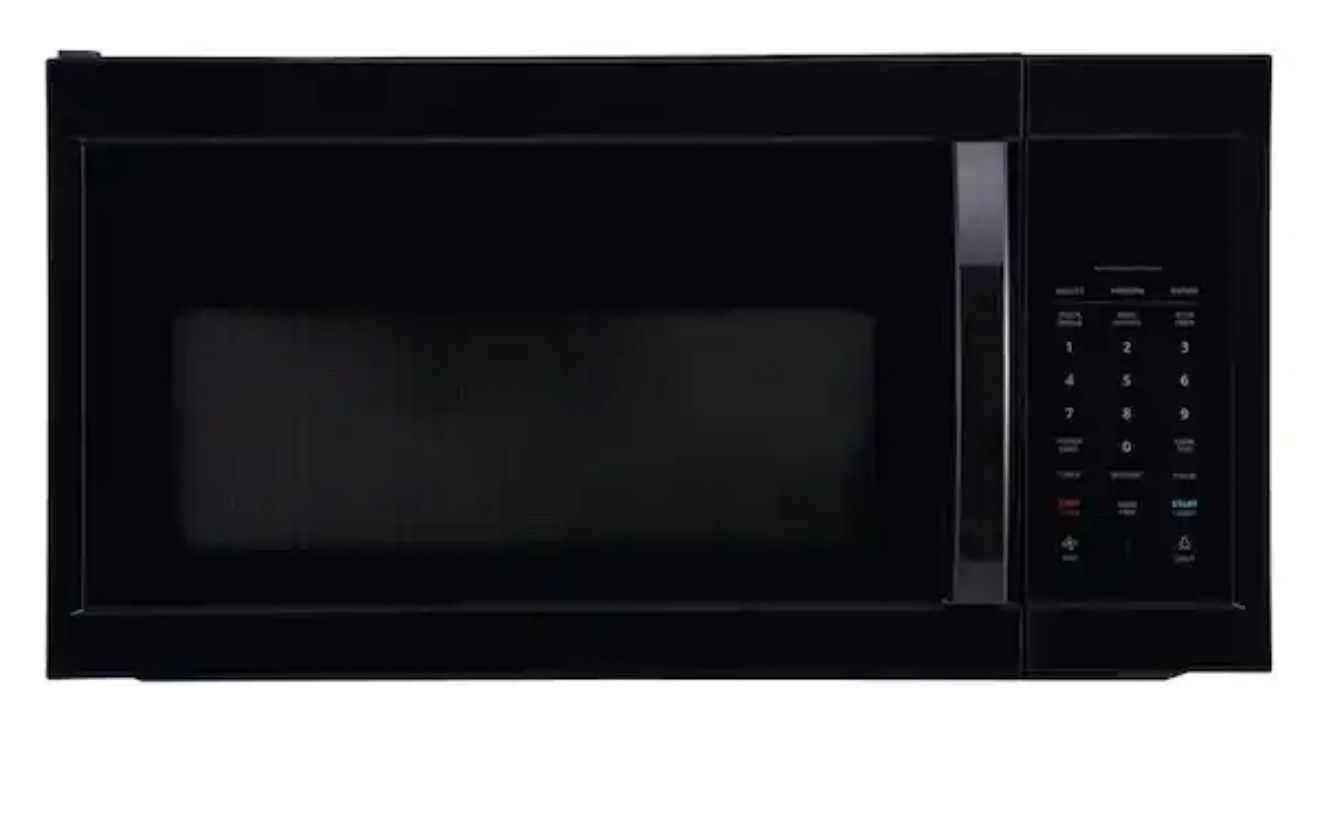 1.7 cu. ft. 1000-Watt Over the Range Microwave in Black