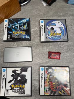 Nintendo DS with Pokemon Lot