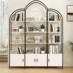 Arched Bookshelf/display Shelf