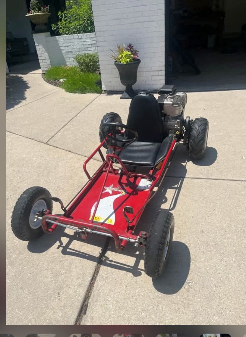 Red Go Cart