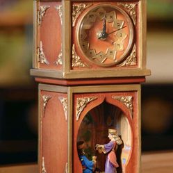 Purim themed animated gift clock