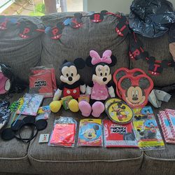 Mickey Mouse Party  Supplies 