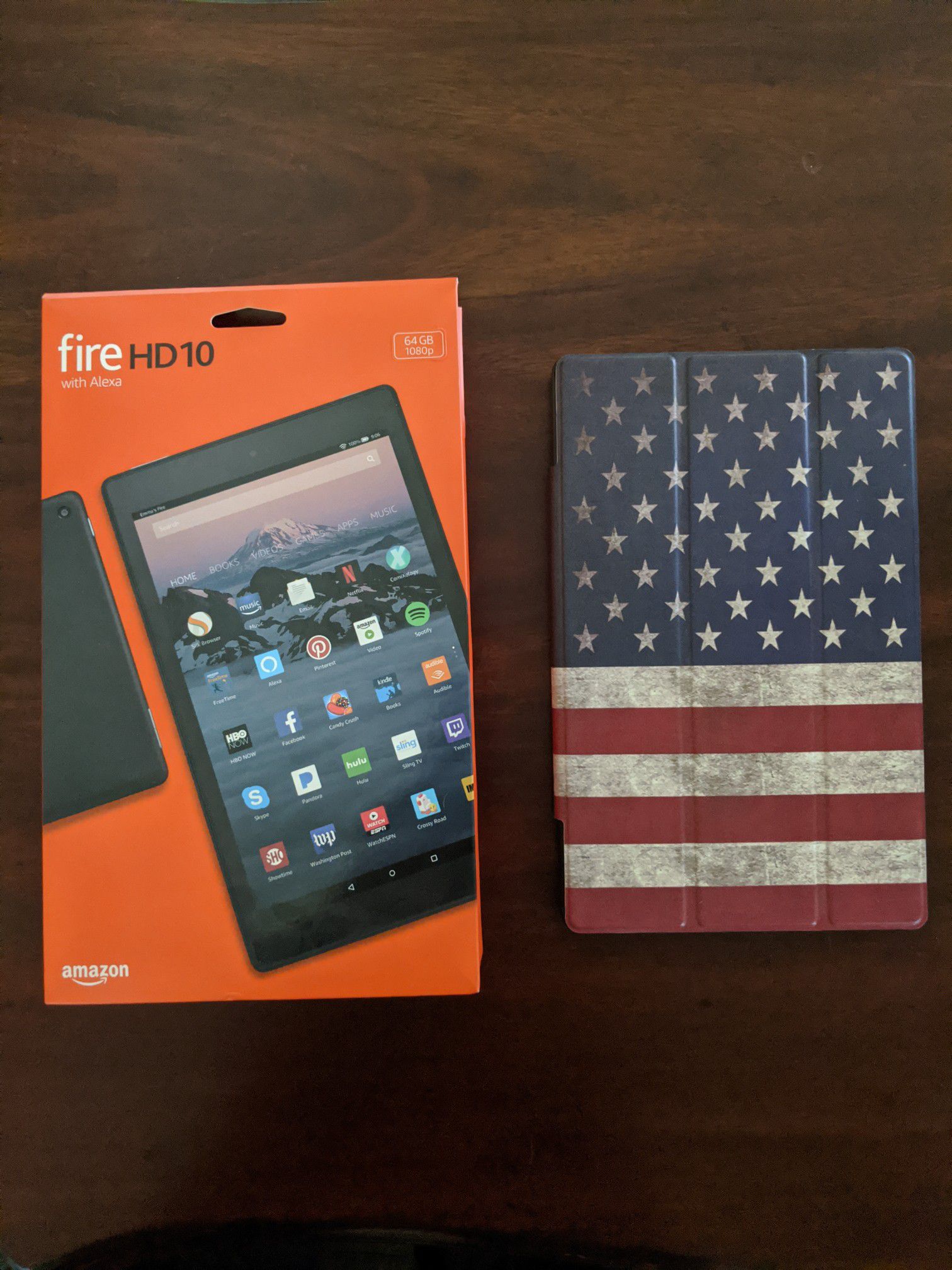 Amazon Fire HD10 64GB Tablet w/Alexa