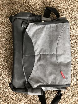 Diaper bag with changing pad