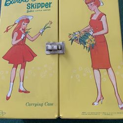 1964 Double Barbie & Skipper CASE