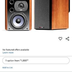 Polk LSi9 Stereo front Speaker Pair 