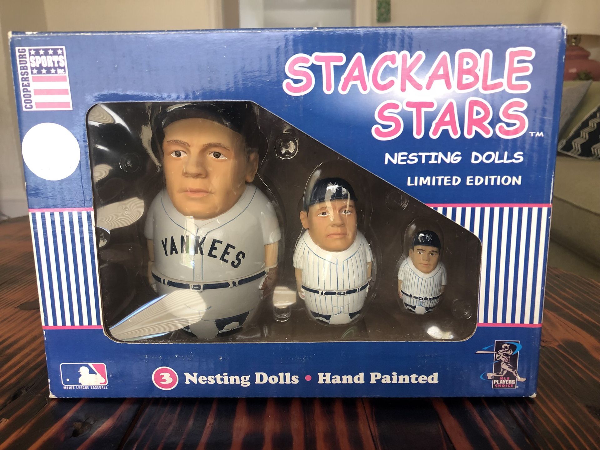 2003 Coopersburg Sports Nesting Dolls Babe Ruth Yankees