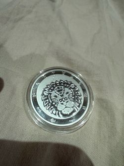 Zodiac Leo silver gold bullion