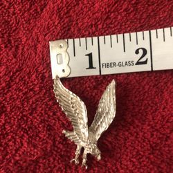 Genuine Silver Eagle Charm