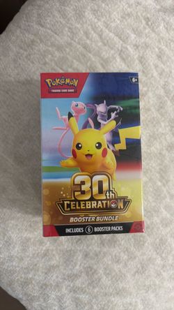 Pokémon 30th celebration booster bundle