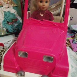 OG DOLL  JEEP LIKE NEW