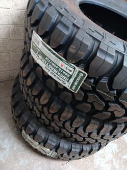 New set of tires mud terrain 35 1250 17