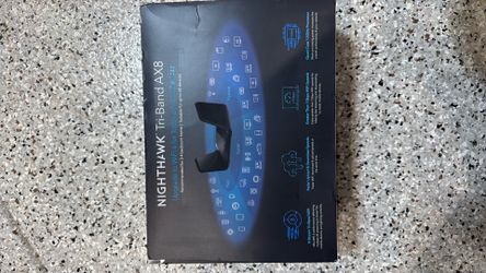 NETGEAR Nighthawk Tri-Band AX8 WiFi 6 router