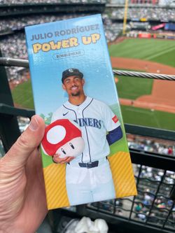Julio Rodriguez Nintendo Power up bobblehead